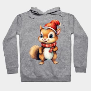 Christmas Squirrel Hoodie